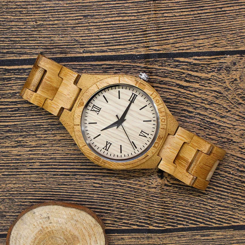 WOODEN WATCH ALW03