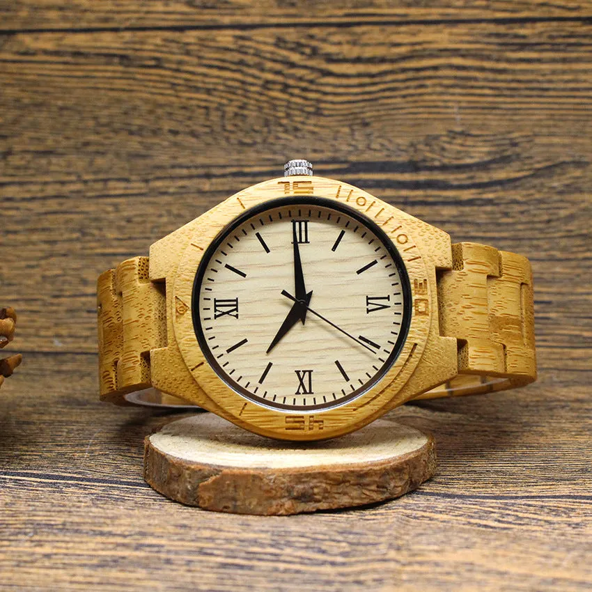 WOODEN WATCH ALW03