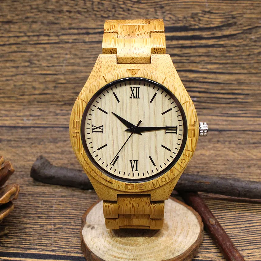 WOODEN WATCH ALW03