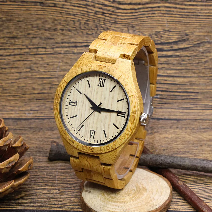 WOODEN WATCH ALW03